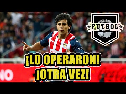 ¡ULTIMA HORA! ¡OTRA VEZ! ?? JJ MACÍAS se volvió a LESIONAR y CHIVAS lo PIERDE!