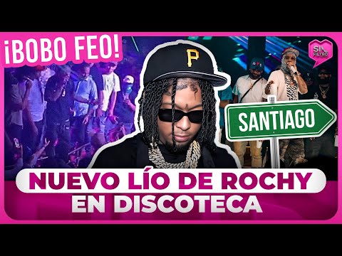 ¡BOBO FEO! SE FILTRA VIDEO DE NUEVO LÍO DE ROCHY RD EN DISCOTECA DE SANTIAGO