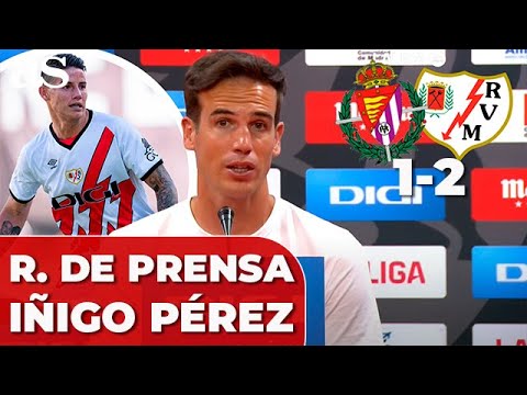 DT de JAMES RODRÍGUEZ, CONFERENCIA PRENSA VALLADOLID 1 - RAYO VALLECANO 2