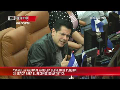 Asamblea de Nicaragua aprueba pensión de gracia al artista Ofilio Picón