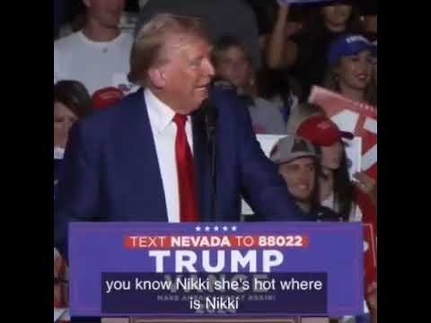 Not Trump thought Nicky Jam was a hot !!1