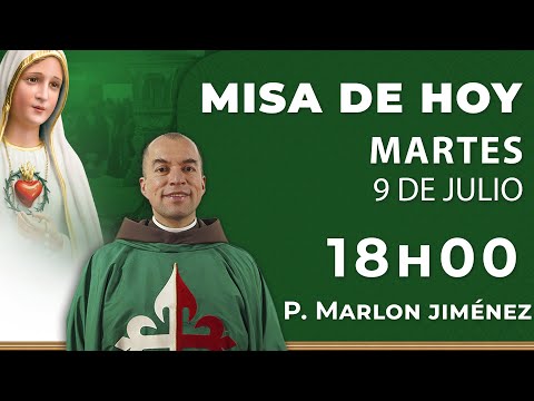 Misa de hoy 18:00 | Martes 9 de Julio #rosario #misa