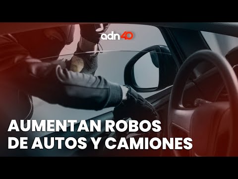 Aumenta el robo de autos y camiones en diferentes puntos del país