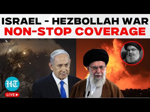 Hezbollah Vs Israel LIVE | IDF In Lebanon | Iran Attack | Houthi Strikes On Israel | Middle East War