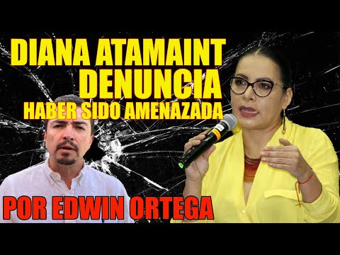 Diana Tamayo denuncia haber sido amenazada por Edwin Ortega