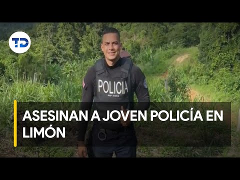 Policía asesinado en Limón: así reaccionó su esposa