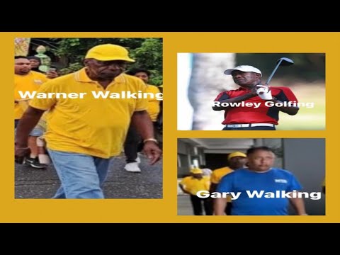 Gary Walking, Warner Walking, and Rowley Golfing, finding harmony in the great outdoors.