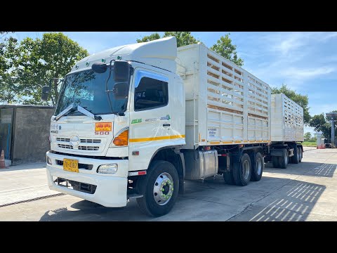 HINO344แรงแม่-ลูกดั๊มพ์เกษตร