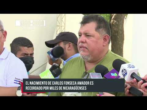 Pueblo nicaragüense continúa con el ejemplo vivo de Carlos Fonseca - Nicaragua