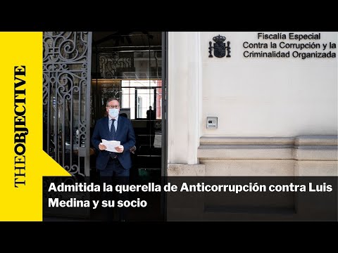 Admitida la querella de Anticorrupción contra Luis Medina y su socio