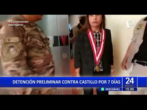 Pedro Castillo: PJ dicta detención preliminar por 7 días contra expresidente (4/3)