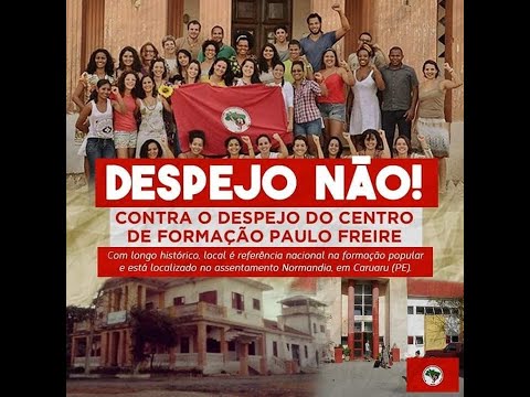 Manifestação apoio de Boaventura de Sousa Santos ao Centro de Formação Paulo Freire