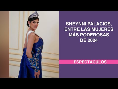 Sheynnis Palacios, entre las mujeres más poderosas de 2024