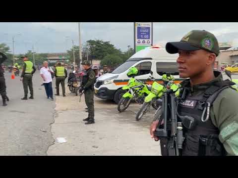 Policía refuerza operativos para garantizar la seguridad de los ciudadanos en Barranquilla y su AMB