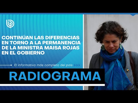 Continúan las diferencias en torno a la permanencia de la ministra Maisa Rojas en el gobierno