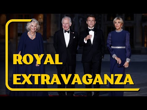 Macron welcomes King Charles to Versailles Palace for star-studded banquet