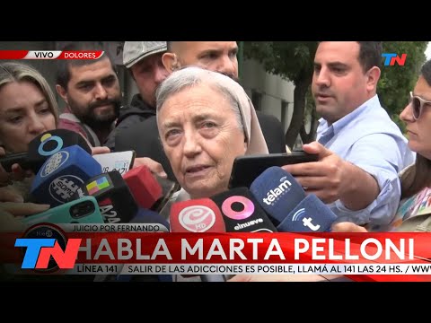 JUICIO POR FERNANDO BÁEZ SOSA: La justicia tiene que ser ejemplar Martha Pelloni