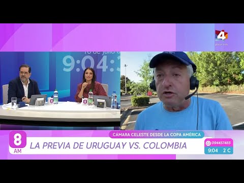 8AM - La previa de Uruguay vs. Colombia