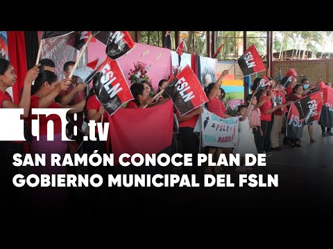 Familias de San Ramón conocen del plan de Gobierno del Frente Sandinista- Nicaragua