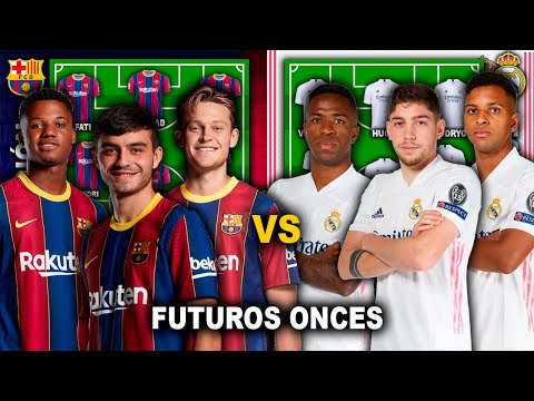 ONCE DE LAS PROMESAS del Barcelona VS ONCE DE LAS PROMESAS del Real Madrid - ¿Cual es la Mejor