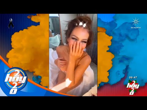 Thalía se muestra sensual en video | La Nube de Hoy