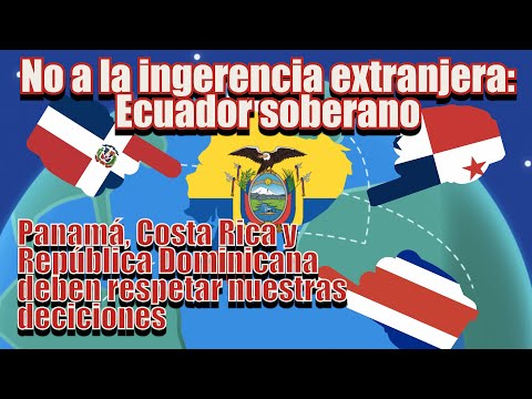 #URGENTE Panamá, Costa Rica República Dominicana expresan apoyo irrestricto  democracia en Ecuador
