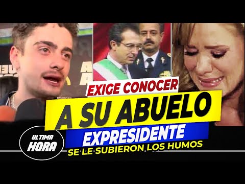 HIJO de Erika Buenfil QUIERE CONOCER a su ABUELO El ex PRESIDENTE de México