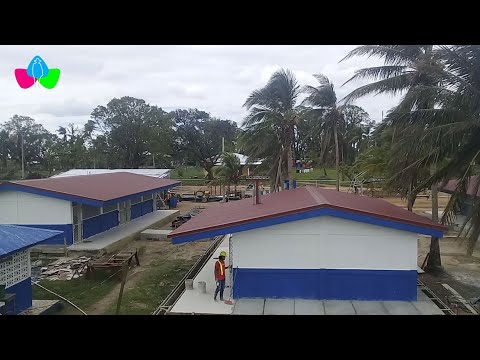 Gobierno de Nicaragua mejora escuela de comunidad Lamblaya en la Costa Caribe Norte