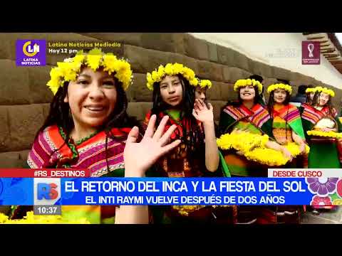 #ReporteSemanal | El retorno del Inca y la fiesta del sol, el Inti Raymi vuelve después de 2 años.
