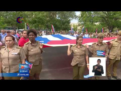 Trabajadores Civiles de la Defensa celebran 1ro de Mayo en Cuba