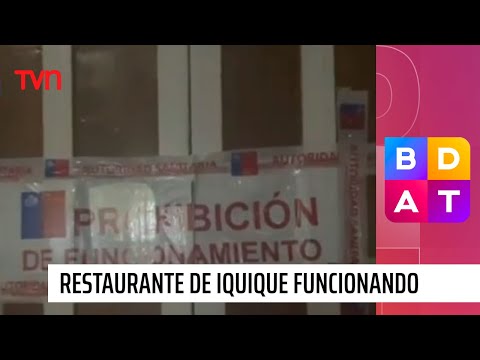 Restaurante de Iquique estaba funcionando en plena cuarentena | Buenos días a todos