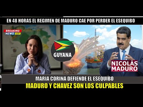 URGENTE! GUYANA se queda con el ESEQUIBO Maduro cae con su REGIMEN en 48 HORAS