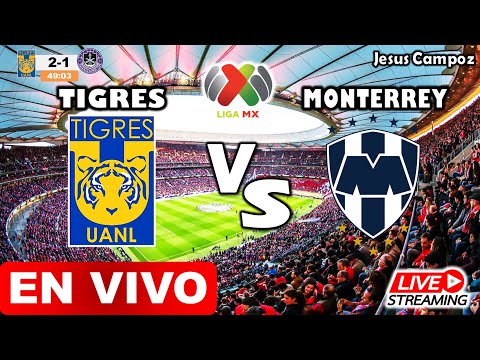 Tigres Vs Monterrey EN VIVO HOY Liga MX Semifinales Clausura 2023 Donde