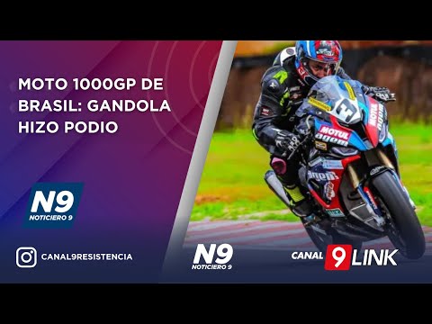 MOTO 1000GP DE BRASIL: GANDOLA HIZO PODIO - NOTICIERO 9