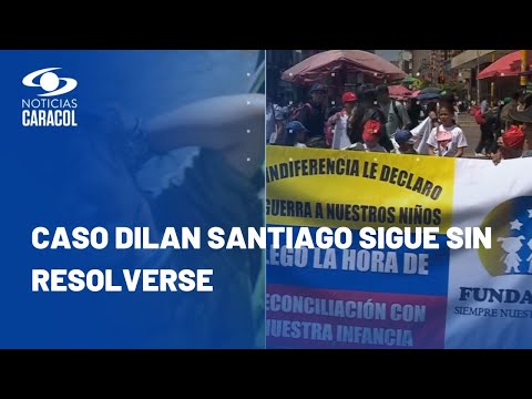 Padres de menores abusados y asesinados marchan en Bogotá: Justicia para Dilan Santiago