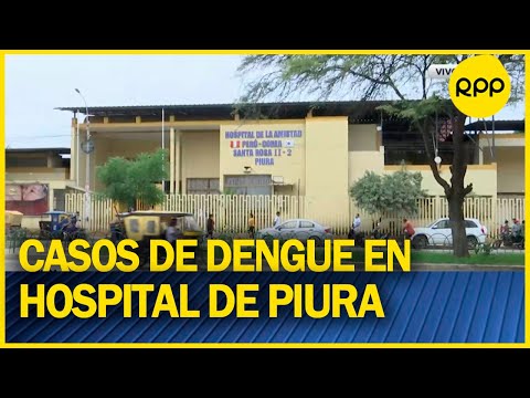 PIURA: Instalan módulos de atención por dengue en exteriores del hospital Santa Rosa