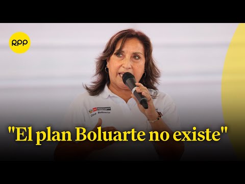 Dina Boluarte se pronuncia sobre el trabajo del Estado contra la inseguridad ciudadana