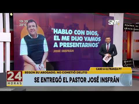 Se entregó el Pastor José Insfran