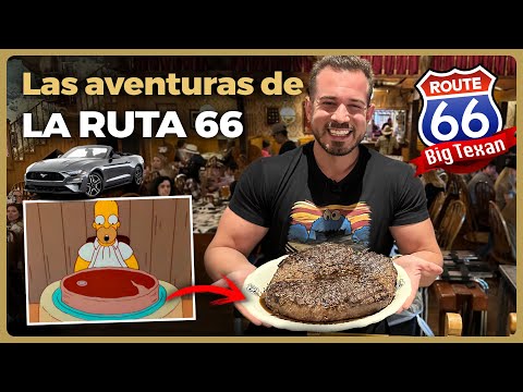 ¡2 KG! el RETO DON SOLOMILLÓN de LOS SIMPSONS - La RUTA 66 GASTRONÓMICA 5: Texas