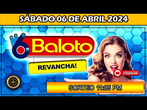 Resultado de BALOTO REVANCHA Del SÁBADO 30 de marzo 2024