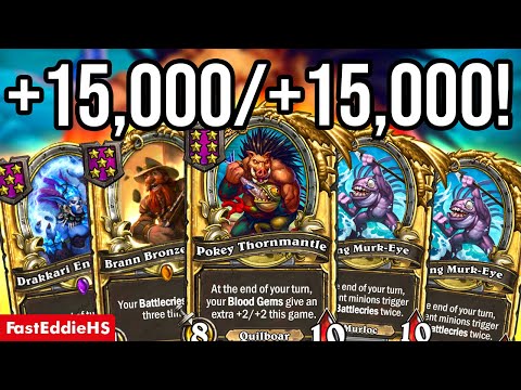 One of the CRAZIEST BOARDS you will EVER see! | Hearthstone Battlegrounds