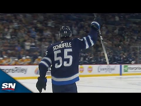 Mark Scheifele Buries One-Timer To Become Jets New Franchise Points Leader