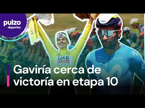 Philipsen gana la etapa 10 del Tour de France; Fernando Gaviria lo intentó y así quedó la general