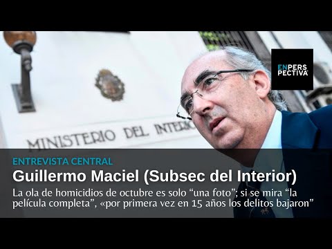 Guillermo Maciel (Subsec. del Interior): La ola de homicidios de octubre es solo “una foto”