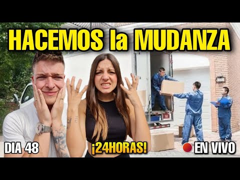 HACEMOS la MUDANZA de la CASA NUEVA *DIA 48* LA VUELTA a MÉXICO *en VIVO 24 horas*