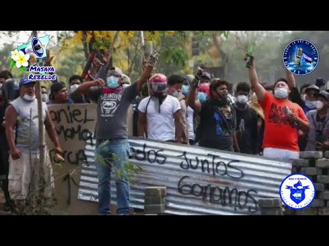 Alerta OrtegaMurillo a Churretiarse de Cagazon se Arma lo mas que Odia, Gran Marcha Mundial de Nicas
