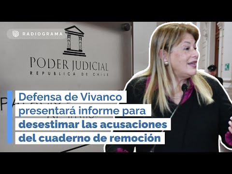 Defensa de Vivanco presentará informe para desestimar las acusaciones del cuaderno de remoción