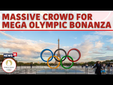 Paris Olympics 2024 | Crowd Gather For Mega Olympics Games Opening Ceremony | Paris News | N18G