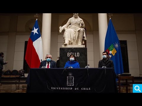 E.V.G. y Óscar Maragaño, junto con Juan Carlos Pérez, en la recta final para la Constitución Chilena