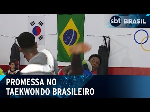 Lutador brasileiro é favorito para levar ouro nas Olimpíadas com Taekwondo | SBT Brasil (20/04/24)